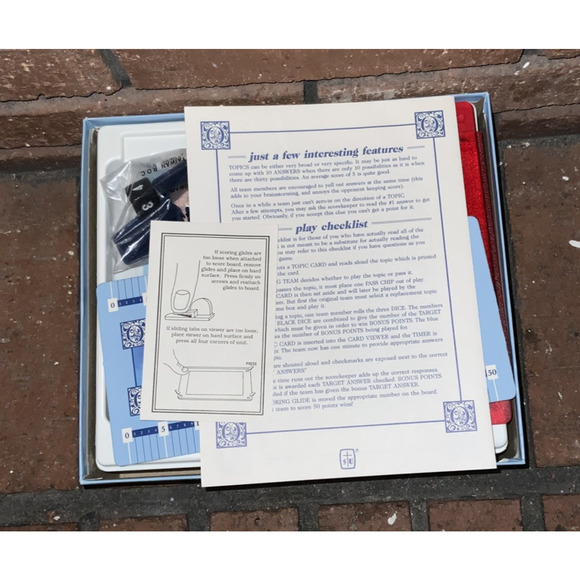 Bible Outburst Verbal Explosions Board Game Complete Hersch 1989 - Picture 4 of 5